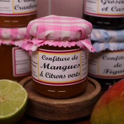 Confiture Mangues et Citrons verts