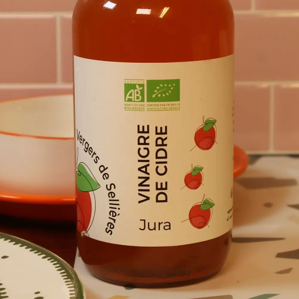 Vinaigre de Cidre BIO vieillie en fut du JURA - Image 2