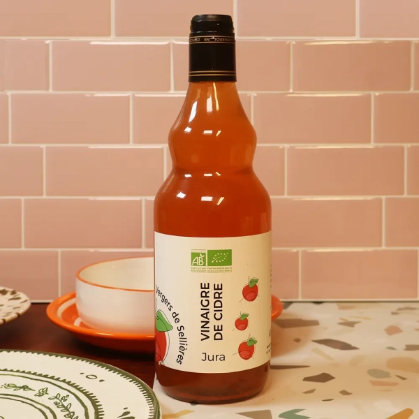 Vinaigre de Cidre BIO vieillie en fut du JURA - Image 1