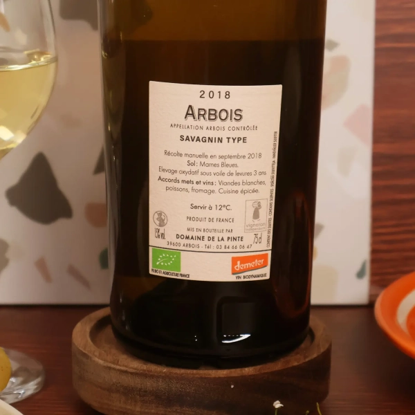 Arbois Savagnin Blanc Cuvée Pierre BIO - Image 2